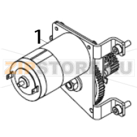 Kit ribbon supply DC motor LH Zebra 110PAX4