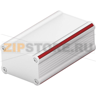 Корпус 100x84.5x39 мм, алюминиевый, серый, 1 шт Fischer Elektronik TUS 84 39 100 ME 