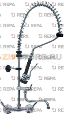 PRE-RINSE UNIT CLASSIC 890 mm W/TAP 