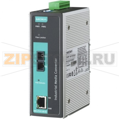 Медиаконвертер MOXA IMC-P101-M-SC-T 