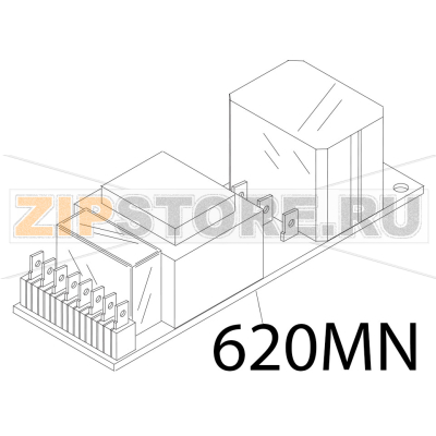 Scheda pot. LED SID 110-230, om. UL CB Sirman Palladio 350 Automec Scheda pot. LED SID 110-230, om. UL CB Sirman Palladio 350 AutomecЗапчасть на деталировке под номером: 620MN