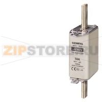 ПЛАВКАЯ ВСТАВКА НИЗКОВОЛЬТНАЯ GL/GG С НЕИЗОЛИРОВАННЫМИ ВЫСТУПАМИ ДЛЯ МОНТ./ДЕМОНТ. ТИПОРАЗМЕР 1, Iном.=200A, Uном.=690В Siemens 3NA3140-6