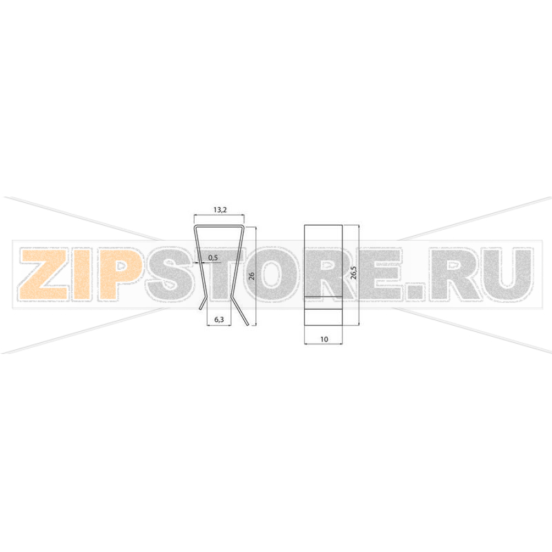 Пружины для крепления транзистора Fischer Elektronik THFA 2 