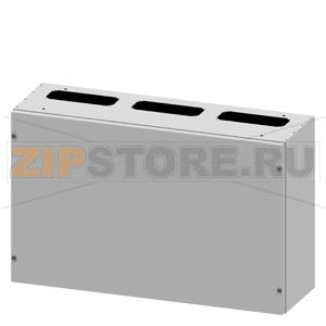 marshalling box safety class 1, IP55 h=500, w=800, d=250 screwed front plate without stays Siemens 8GK1383-1KK33 
