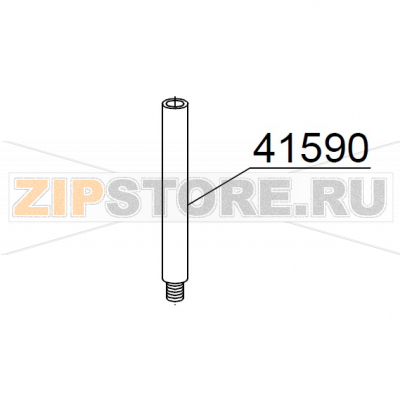 Asse di collegamento risciacquo distributore inferiore DIHR GS 50 Asse di collegamento risciacquo distributore inferiore DIHR GS 50Запчасть на деталировке под номером: 41590Название запчасти на итальянском языке: Asse di collegamento risciacquo distributore inferiore DIHR GS 50