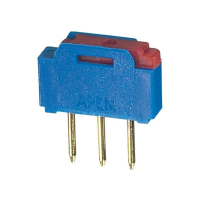 Переключатель ползунковый 12 В/AC, мини, 0.5 А, 1 x вкл/вкл, 1 шт APEM NK236