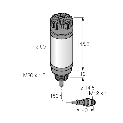 Колонна сигнальная Turck CL50XRXAPQP 