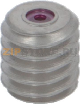 STEEL NOZZLE M4 ø 0.6 mm IN RUBY 