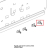 Plastic clip to fix contactors Unox XVC 105