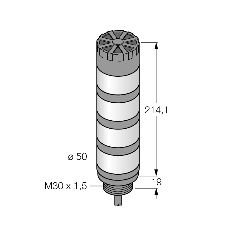 Колонна сигнальная Turck TL50WGYRA 
