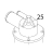 Upper distrib. support Fagor AD-64 C