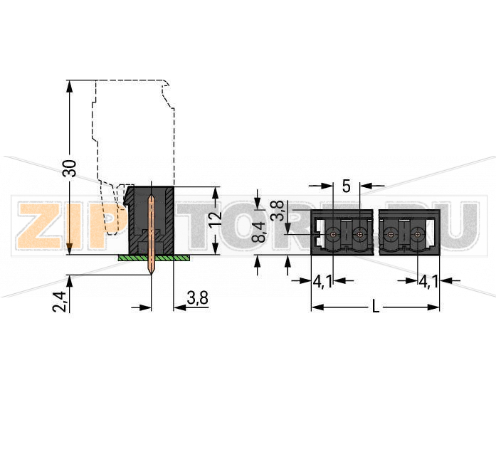MCS MIDI Classic Вилка под пайку THR; 1.2 x 1.2 mm solder pin; прямые; Шаг контактов 5 мм; 2-пол.; черные Wago 231-162/001-000/105-604 Вилки для пайки оплавлением припоя для поверхностного монтажаДоступны в ленте на бобине для автоматической сборкиТакже доступны в оптовой упаковке для ручной сборки.Вилки могут монтироваться горизонтально или вертикальноВозможны варианты кодировки...
