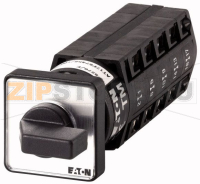 Переключатель, контакты: 10, 10 A, панель: 1-2, 60°, с фиксацией Eaton TM-5-8369/E
