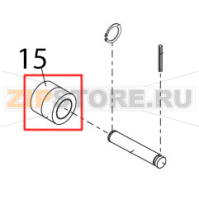 Bush for bowl arm guide, mount Bear Varimixer AR80 VL-1S