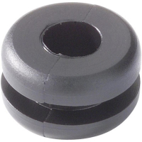 Зажим кабельный 10 мм, черный, 1 шт HellermannTyton HV1205-PVC-BK-M1
