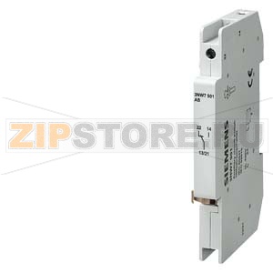 КОНТРОЛЬНЫЙ ВЫКЛЮЧАТЕЛЬ 1NO+1NC ДЛЯ ДЕРЖАТЕЛЯ ЦИЛИНДРИЧЕСКИХ ПЛАВКИХ ВСТАВОК РАЗМЕРОМ 22X58 MM Siemens 3NW7902 