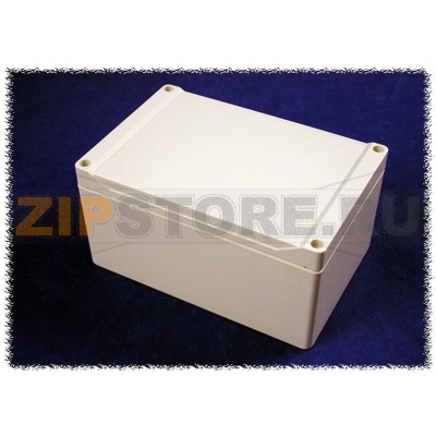 Корпус 180x120x90 мм, материал: пластик, серый, 1 шт Hammond 1555TGY 