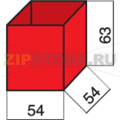 Кейс с ячейками 54x54x63 мм Alutec 
