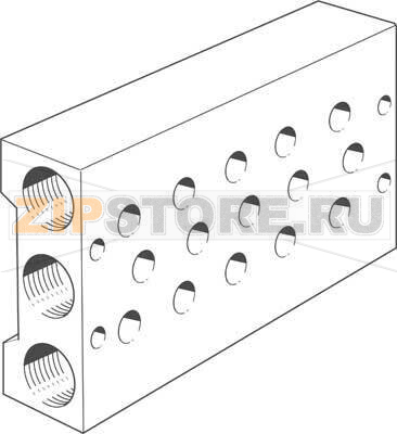 Плита для блочного монтажа Festo PRS-1/4-5 