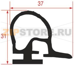 УПЛОТНИТЕЛЬ ДЛЯ КАМЕРЫ 37Х31 ММ - 20 М 