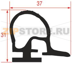 УПЛОТНИТЕЛЬ ДЛЯ КАМЕРЫ 37Х31 ММ - 20 М 