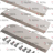 COLTELLO; SET 3PCS; FOR DISC A303 - COLTELLO; SET 3PCS; FOR DISC A303
