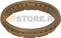 BURNER RING BRASS PERFORATED ELBA