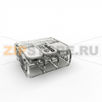 Соединитель для сращивания COMPACT; для всех типов проводников; для зон повышенной защиты Ex е; макс. 6 мм; 3-проводн.; с рычагами; прозрачный корпус; Рабочая температура (макс.): 105 °C; 6,00 mm; прозрачные Wago 221-683
