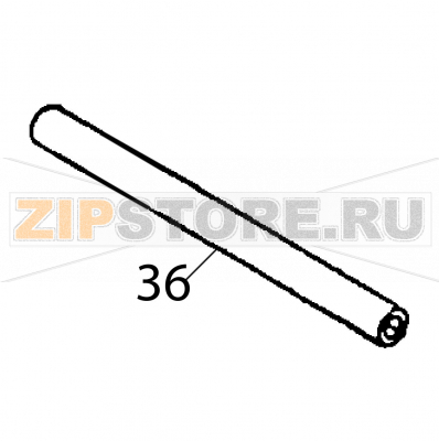 Rubber tubeØ17xØ10x90 Fagor FI-120 W Rubber tubeØ17xØ10x90 Fagor FI-120 WЗапчасть на деталировке под номером: 36Название запчасти Fagor на английском языке: Rubber tubeØ17xØ10x90 FI-120 W.