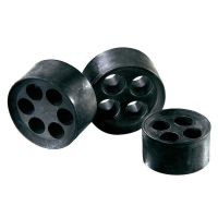 Кольцо уплотнительное, M12, материал: эластомер, черное, 1 шт Wiska MFD 12/04/020