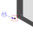 Glass fastening bush Bake Off Mistral 6TTR
