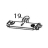 Printhead, 203dpi Zebra ZD611 Thermal Transfer