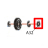 Graphite washer / Φ6.2*9.5*0.5T Godex EZ-2250i
