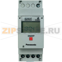 Таймер цифровой 1-канальный 230 В/AC, 16 А, 250 В/AC, 1 шт Panasonic TB6210187