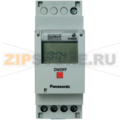 Таймер цифровой 1-канальный 230 В/AC, 16 А, 250 В/AC, 1 шт Panasonic TB6210187 