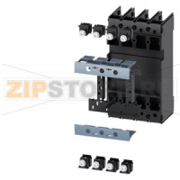 ВТЫЧНОЙ ЦОКОЛЬ ПОЛНЫЙ КОМПЛЕКТ ПРИНАДЛЕЖНОСТЬ ДЛЯ 4-ПОЛ. 3VA1 160 Siemens 3VA9114-0KP00