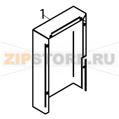 Separation plate IPX5 20 Fagor VG-201 Separation plate IPX5 20 Fagor VG-201Запчасть на деталировке под номером: 1Название запчасти Fagor на английском языке: Separation plate IPX5 20 VG-201.