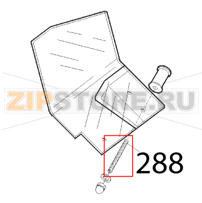 Prig. med. affil. paraman. M5x47 Sirman Agata 250 Prig. med. affil. paraman. M5x47 Sirman Agata 250Запчасть на деталировке под номером: 288