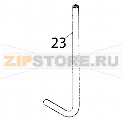 Rubber tube Ø10xØ17x560 Fagor FI-30 Rubber tube Ø10xØ17x560 Fagor FI-30Запчасть на деталировке под номером: 23Запчасть состоит в комплекте: обратный клапанНазвание запчасти Fagor на английском языке: Rubber tube Ø10xØ17x560 FI-30.