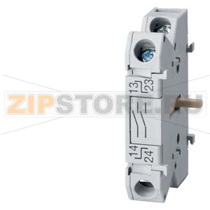 ДОП.КОНТАКТ 2НО (ДЛЯ 3LD2) -NEW DESIGN - FOR FLOOR MOUNTING FOR INSTALLATION IN DISTR. BOARDS AND INSULATION ENCLOSURE Siemens 3LD9200-6C 