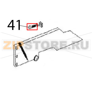 Pin FT Ø: 6 Angelo Po FC241G Pin FT Ø: 6 Angelo Po FC241GЗапчасть на деталировке под номером: 41
