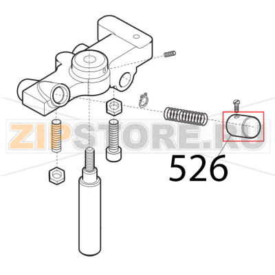 Pulsante affilatoio Sirman Anniversario 300 Pulsante affilatoio Sirman Anniversario 300Запчасть на деталировке под номером: 526