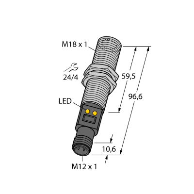 Датчик температуры Turck M18TB14Q 
