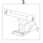 Top inner cover assembly / Blue TSC TDP-225
