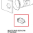Front burner resting pin Unox XVC 715G