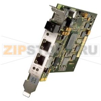 SIMATIC NET, IE, коммуникационный процессор CP 1623 PCI express X1 (3.3V/12V) для подключения к ind.ethernet (10/100/1000 Мбит/с) с 2-портовым коммутатором (RJ45), для S7-1613 и S7-redconnect Siemens 6GK1162-3AA00