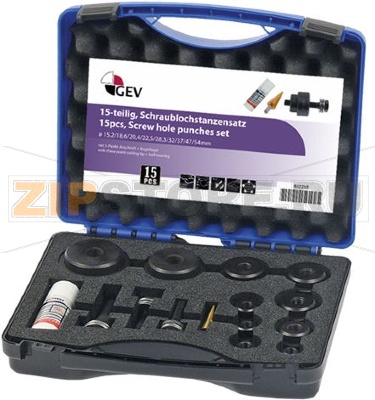 HOLE CUTTER SET - 15 PCS 