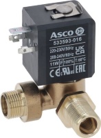 Solenoid valve 230v with elbow