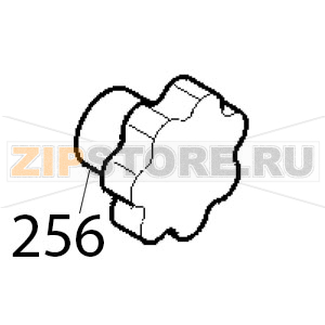 Pom. tir. paral. M8, 5 lobi Sirman Mirra 220 Pom. tir. paral. M8, 5 lobi Sirman Mirra 220Запчасть на деталировке под номером: 256
