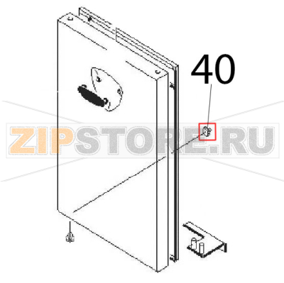 Magnet plate Angelo Po 0G1CP1E Magnet plate Angelo Po 0G1CP1EЗапчасть на деталировке под номером: 40
